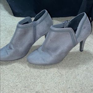 Grey boots